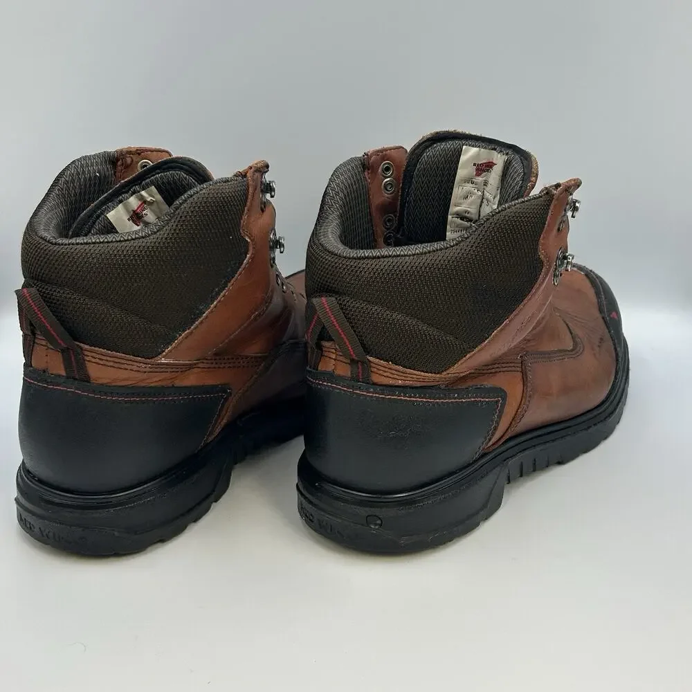 Red Wing Boots Men's Size 10 E2 Steel Toe Work ASTM F2413-11 2403 Missing Laces